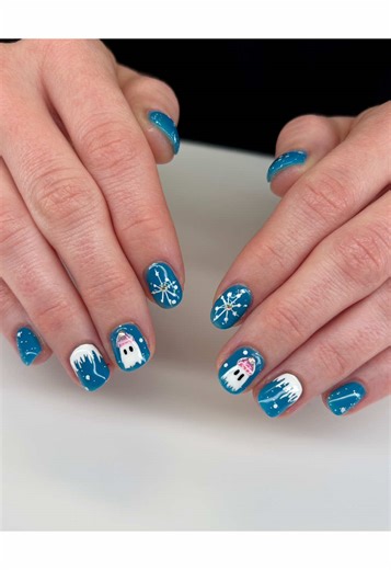 This is what proper prep love looks like at 4 weeks ✨ #4WeekRetention #NailGrowth #NailTechLife #HealthyNails #StructuredMani