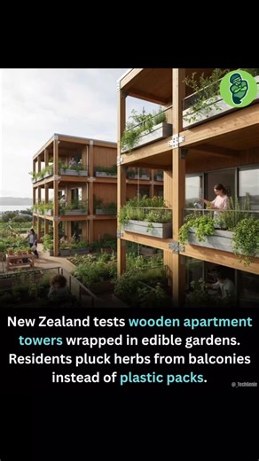 🏙️ What if every apartment balcony grew fresh herbs and greens instead of just holding furniture? 🌿 New Zealand is testing wooden apartment towers wrapped in edible gardens — and at Tech Genie, we’re already on it. With our automated Genie Trees, you can: 🌱 Grow 24 plants in small space 🧠 Teach kids about sustainability & biology 💧 Use 95% less water than traditional gardening 🏡 Grow food in-home No matter where you live — a city apartment, dorm, or house — food freedom starts with one ver
