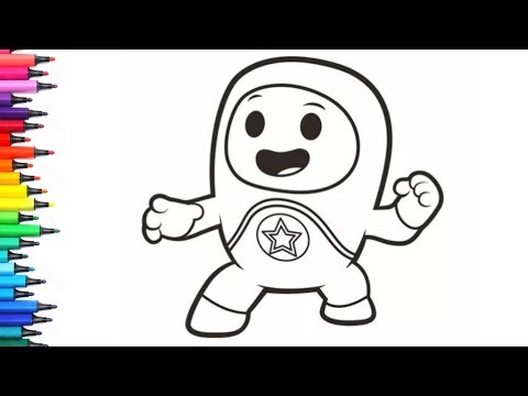 Kyan from Go Jetters Drawing, Painting & Colouring for Kids and Toddlers_Child Art | Kyan Go Jetters