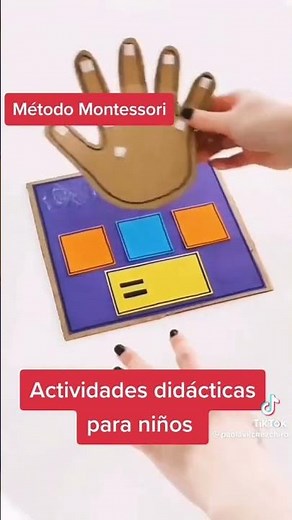Tutorial para hacer un material Montessori para aprender a sumar y restar