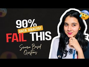 Data Analyst Interview🔥 | Scenario Based Questions😱