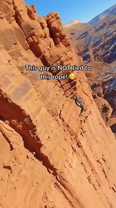 386K views · 4.7K reactions | Pro BASE jumper Andy Lewis swinging into a jump in Moab, Utah  IG: @verjanfpv | Matador Network | Facebook