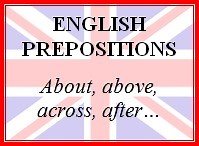 Listado de preposiciones en inglés — Saber es práctico