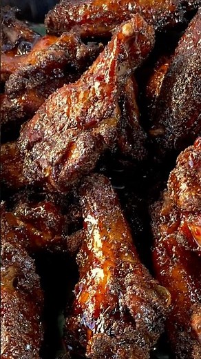 SMOKED JERK CHICKEN WINGS!!!