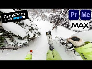 how to Edit GOPRO MAX footage for SKIING!