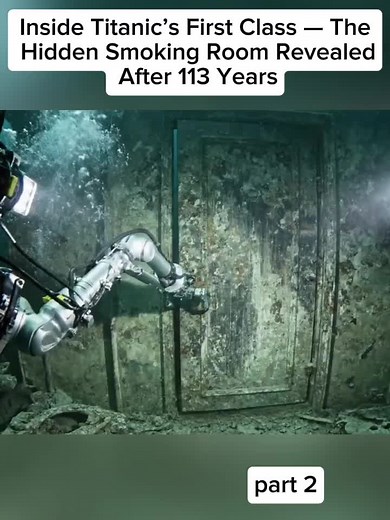 Hidden Smoking Room of Titanic: Revealed After 113 Years