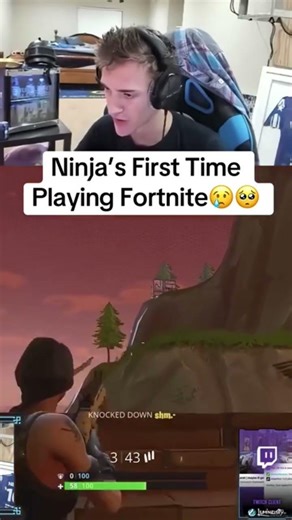 Ninjas First Win In Fortnite🥹