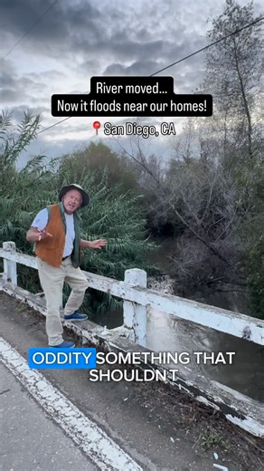 Citizens for Coastal Conservancy on Instagram: "What you’re seeing here is the Tijuana River flowing inland (northeast) instead of toward the coast, where it naturally should! That’s a major red flag🚩 This river has been altered from its original flow path, and when water is forced in the wrong direction, it creates serious consequences: 🚩Flooding near homes 🚩Standing, ponded water (sewage crisis = sewage ponds) 🚩Increased public health risks 🚩Disrupted currents throughout the valley When s