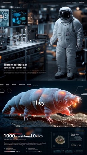 "Meet the Water Bear: Earth’s Toughest Survivor" #animalfacts