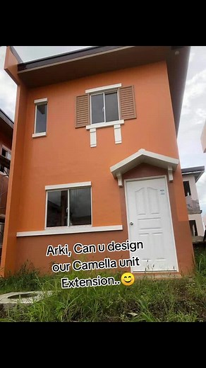 Camella Unit House Extension Design .. :)
