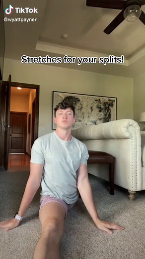 Stretches for splits #splits #howtodothesplits