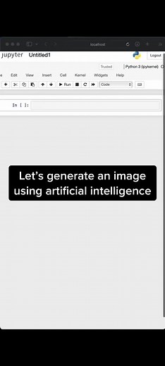 StableDiffusion - A diffusion model that generates images with a given input. The model is open-source and you can run it locally as I did! #python #jupyternotebook #machinelearning