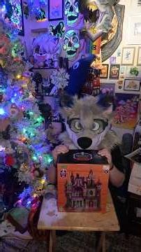 Lemax Spooky Town 2026 Macabre Mansion UNBOXING - In Fursuit!