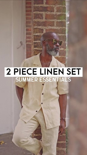 Summer Styling: Men's Linen Set Outfit Ideas 2022