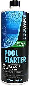 Pool Opening Chemical - 16oz for up to 15,000 gallons - Pool Starter Kit for Above Ground & Inground Pools - AquaDoc Pool Chemicals Made in USA