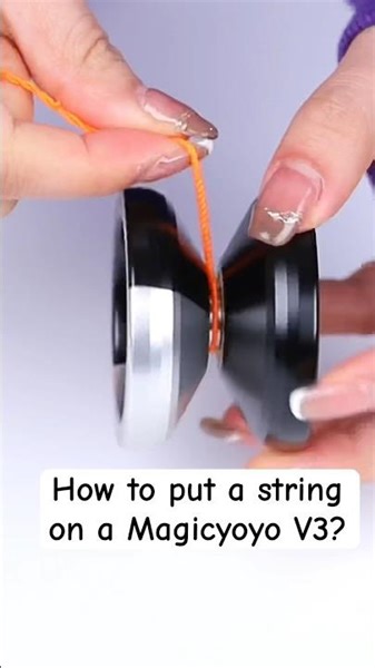How to put a string on a Magicyoyo V3?😎#yoyo #video #howto #strings #magicyoyo #shorts #tricks #fyp