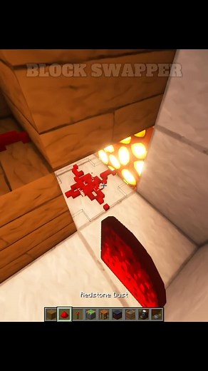 Minecraft Block Swapper🤯 #shorts #minecraft | ICraftInfinite