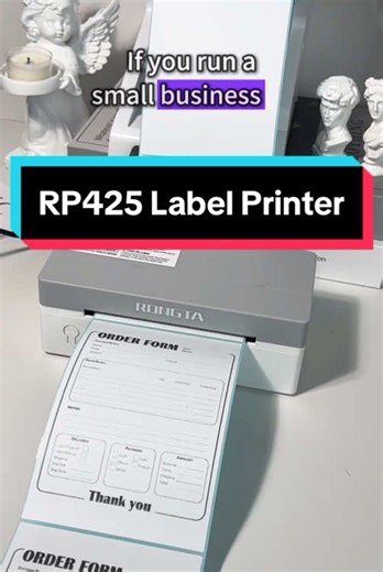 If you are struggling with shipping for your small business, try this logistics information printer😊#shippinglabelprinter #4inch #studioneed#printersoftiktok #fyp