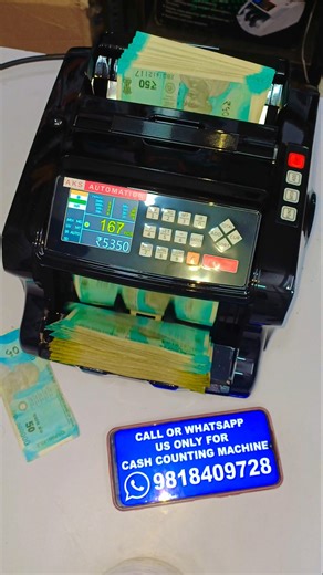 Low-Price Mix Note Counting Machine 💸 Detects Fake Notes Instantly! ✨ #shorts #notecountingmachine