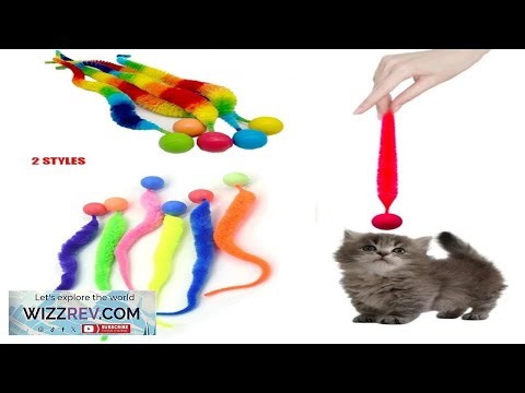 Cat interactive toys Tickle Cat Colorful Bouncing Ball Pet Supplies Puzzle Teasing