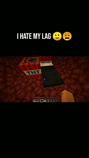 I hate my lag #minecraft #minecraftjava #minecraftbedrock