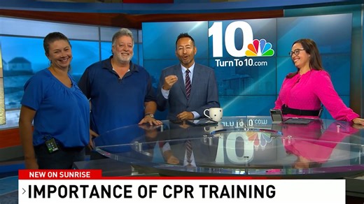 ONLY ON 10: We're hearing from a local retired firefighter and CPR instructor who saved his wife's life and its all CAUGHT ON CAMERA! What you can learn from this! NBC 10 WJAR | Alison Bologna TV News Anchor