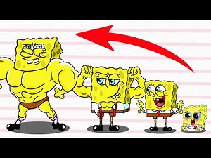 (Animation) Evolution of Fat Spongebob | Skinny to Very Fat | Spongebob Squarepants Animation