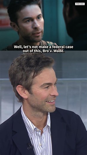 Chace Crawford Reacts to Himself on "The Boys"