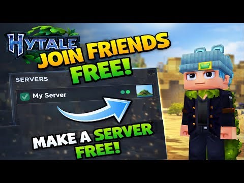 How to Play Hytale With Friends for FREE (Easy Server Setup!)