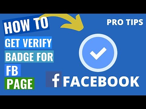 How to verify facebook page with blue badge | Fb business page