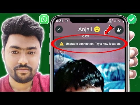 unstable connection try a new location whatsapp problem 2026 | whatsapp unstable connection