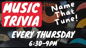 Join us this Thursday for an evening of fun and musical challenges! Get ready to test your music knowledge every Thursday at the Boatyard! Join us for an evening of fun and friendly competition. 📀 Bring your friends, form a team, and see who can name that tune! Every Thursday from 6:30-9PM. #MusicTrivia #NameThatTune | Boatyard at Buckeye Lake