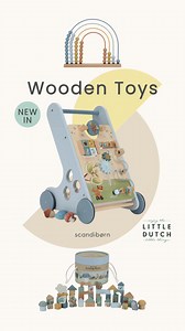 Discover our collection of sustainable wooden toys that blend Scandinavian design with timeless charm. | Scandibørn | Facebook