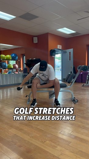 Jacob “Golf fitness professional” on Instagram: "Do the last stretch if you work in a office. 🏌️‍♂️ • 3 brand new golf stretches that I started doing this week. The side bend is a perfect exercise to do right before your round. Just grab a golf club and do it standing or seated. You will feel a fantastic stretch across the side of your body. The spinal extension might be my new favorite exercise. It completely opens your abs,hips and spine, which will improve your posture! #golffitness #golf #g