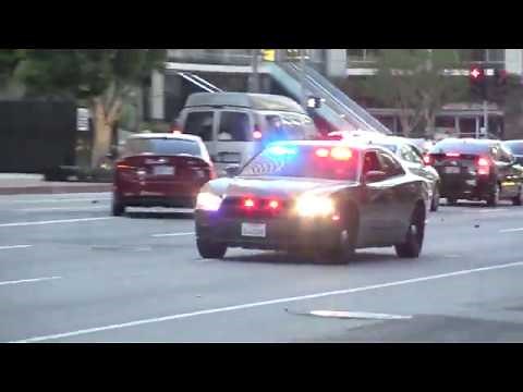 *RARE* LAPD Responding Code 3 to LA Protests