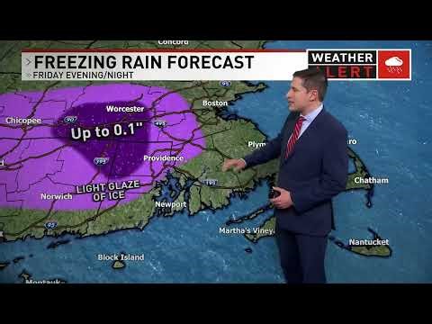 Wintry mix tonight, bigger storm looms Monday