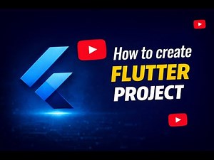 How to Create a Flutter Project Using Android Studio | Beginner Tutorial