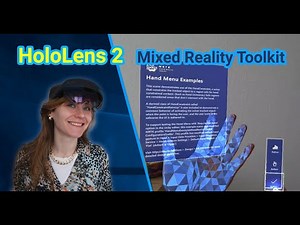 HoloLens 2 (MRTK) - Hand Menu [Tutorial]