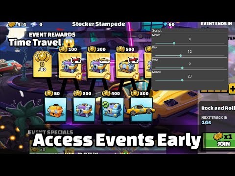 ⏳ Showcasing My Time Adjuster Script | Hill Climb Racing 2