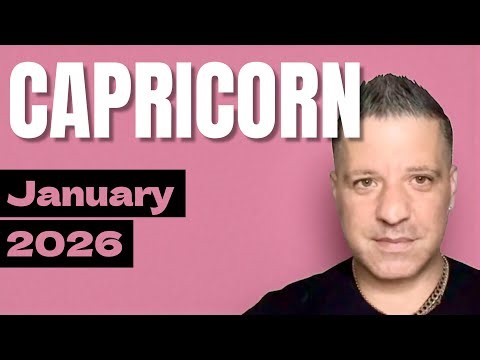 CAPRICORN ♑️ January 2026 Tarot | Your Path Becomes Clear | Capricorn Tarot Reading