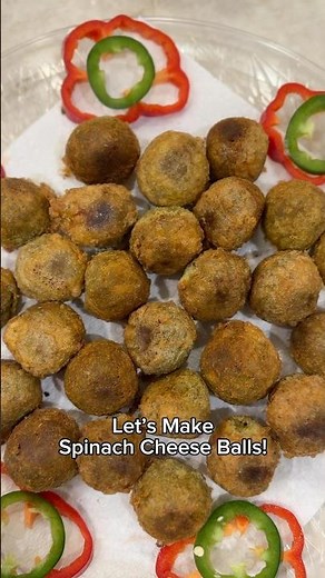 Spinach Cheese Balls! #recipe #food #recipeideas