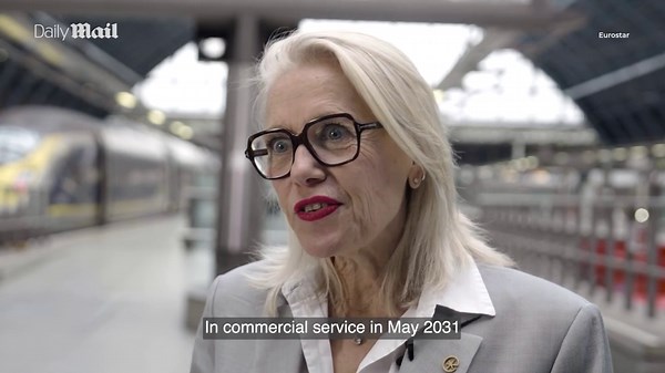 Eurostar reveals first ever double-decker high speed train in UK