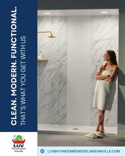 Safe, Stylish Bathrooms For Danville Seniors