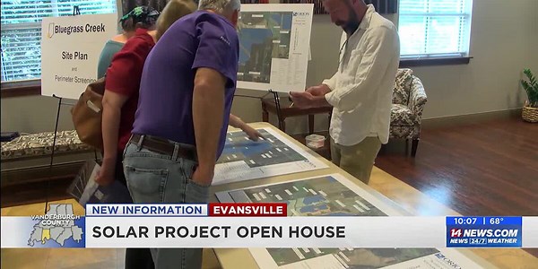 Orion hosts open house about upcoming solar project in Vanderburgh Co.