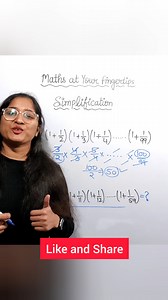 18K views · 140 reactions | Master Simplification: Solve Complex Problems in Seconds! #MathSkills #mathstutor #mathstricks #MathHelp #mathstudent #ThinkSmart #challengeyourself #MathTricks #mathsatyourfingertips #learningathome #learningisfun #learning #maths #mathteacher #mathisfun #math #education | Maths at Your Fingertips | Facebook
