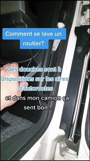 #pourtoi #tiktok #chauffeurpoidlourd #chauffeurspl #routierefemme #chauffeurroutier #routiere #chauffeurs #routierdefrance #routiersfrancais #douche