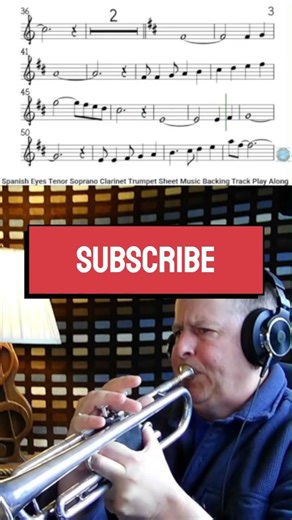 #trumpet #highnotes #cover of "Spanish Eyes". #jazz #music