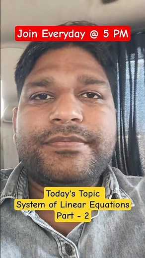 System of Linear Equations | Linear Algebra | CSIR NET & GATE Maths | IFAS