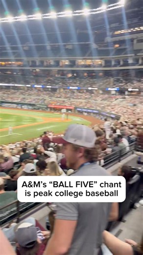 The BALL FIVE chant by Texas A&M fans is one of the best traditions in all of college baseball. | SEC Unfiltered