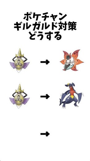 【ポケモンチャンピオンズ】ギルガルド対策どうする#ポケモン